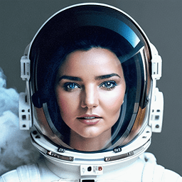 Astronaut profile picture for women