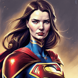 Superwoman AI avatar/profile picture for women